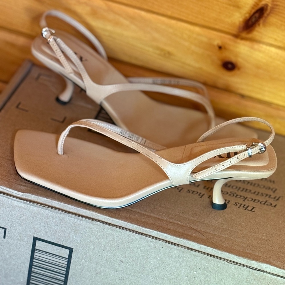Elegant Tan Strappy Heels for Women